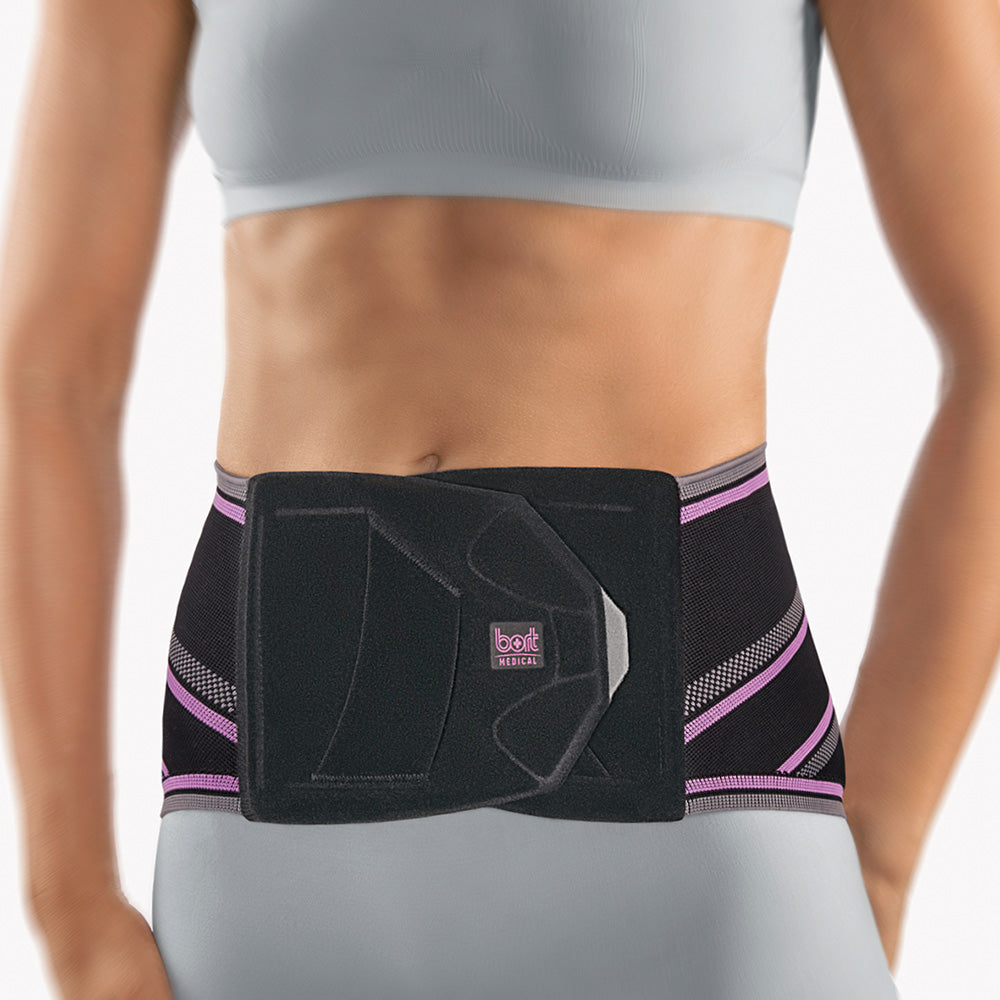 BORT Stabilo Basic Lady-rugbandage met pelotte