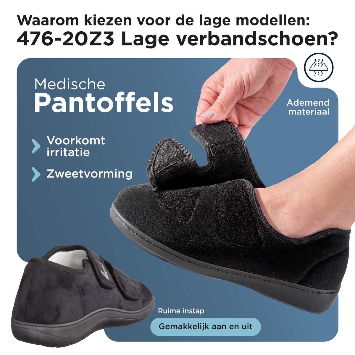 Liromed Arnhem verbandschoen — productinformatie 3
