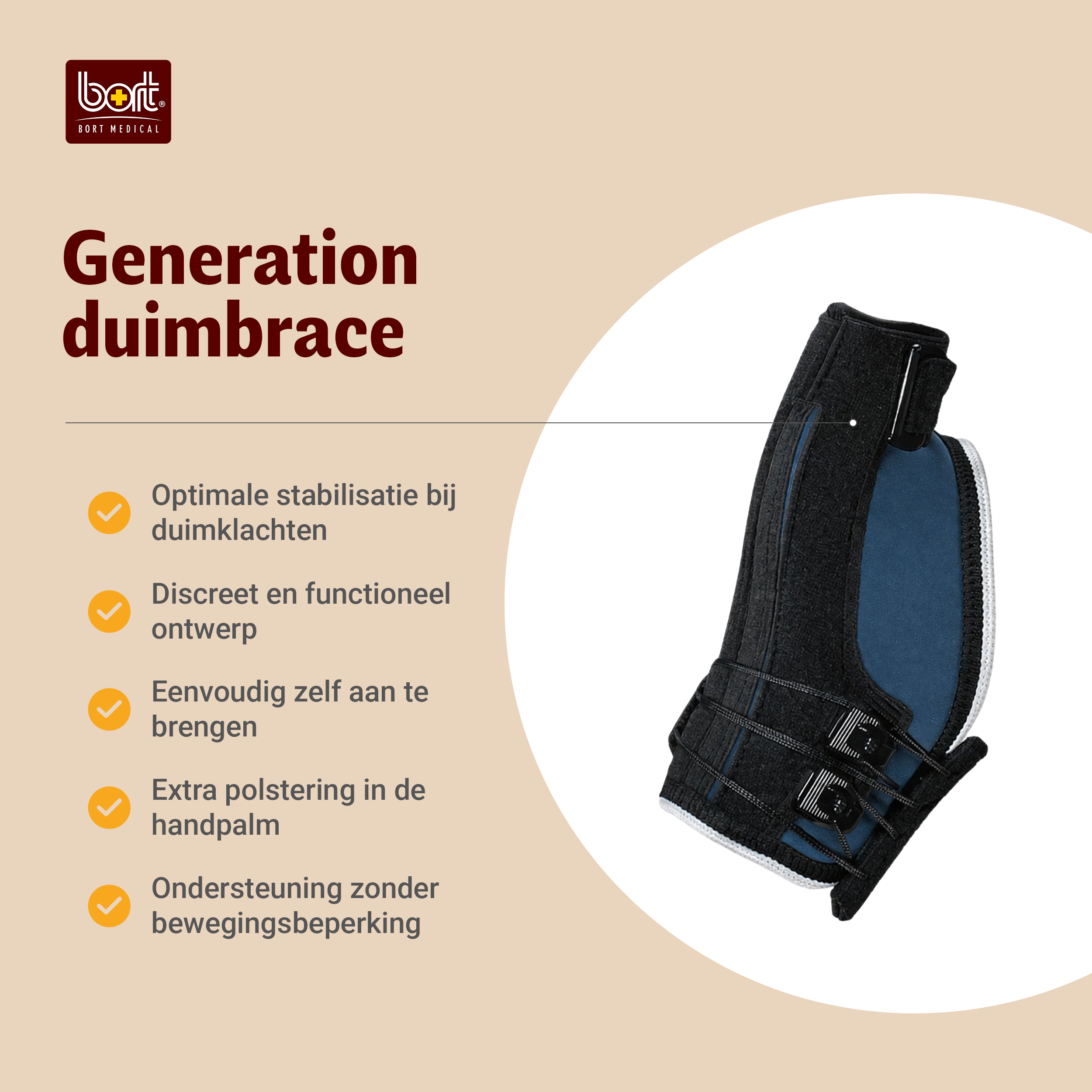 BORT Generation duimbandage