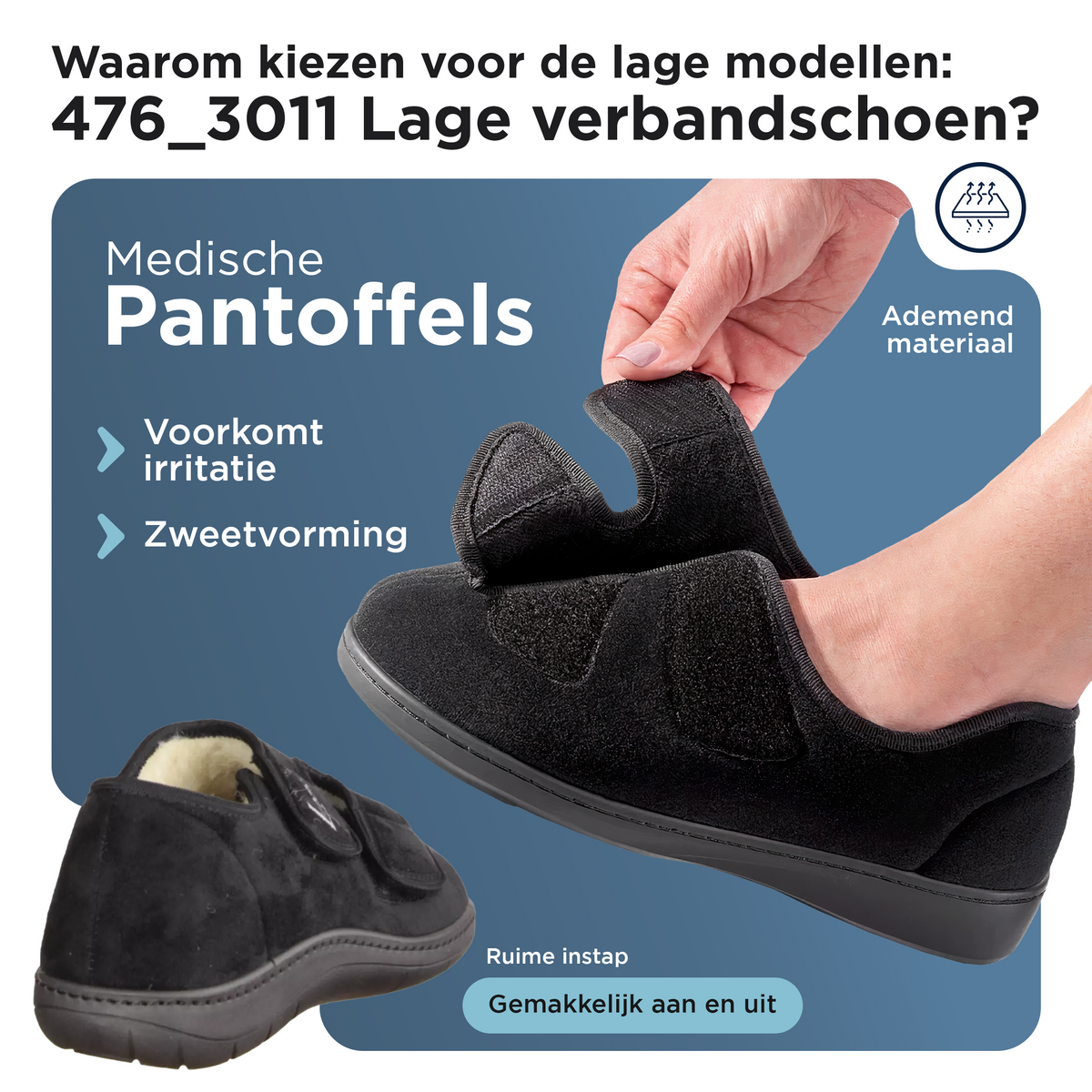 Liromed Alkmaar verbandschoen laag met scheerwol — afbeelding 8