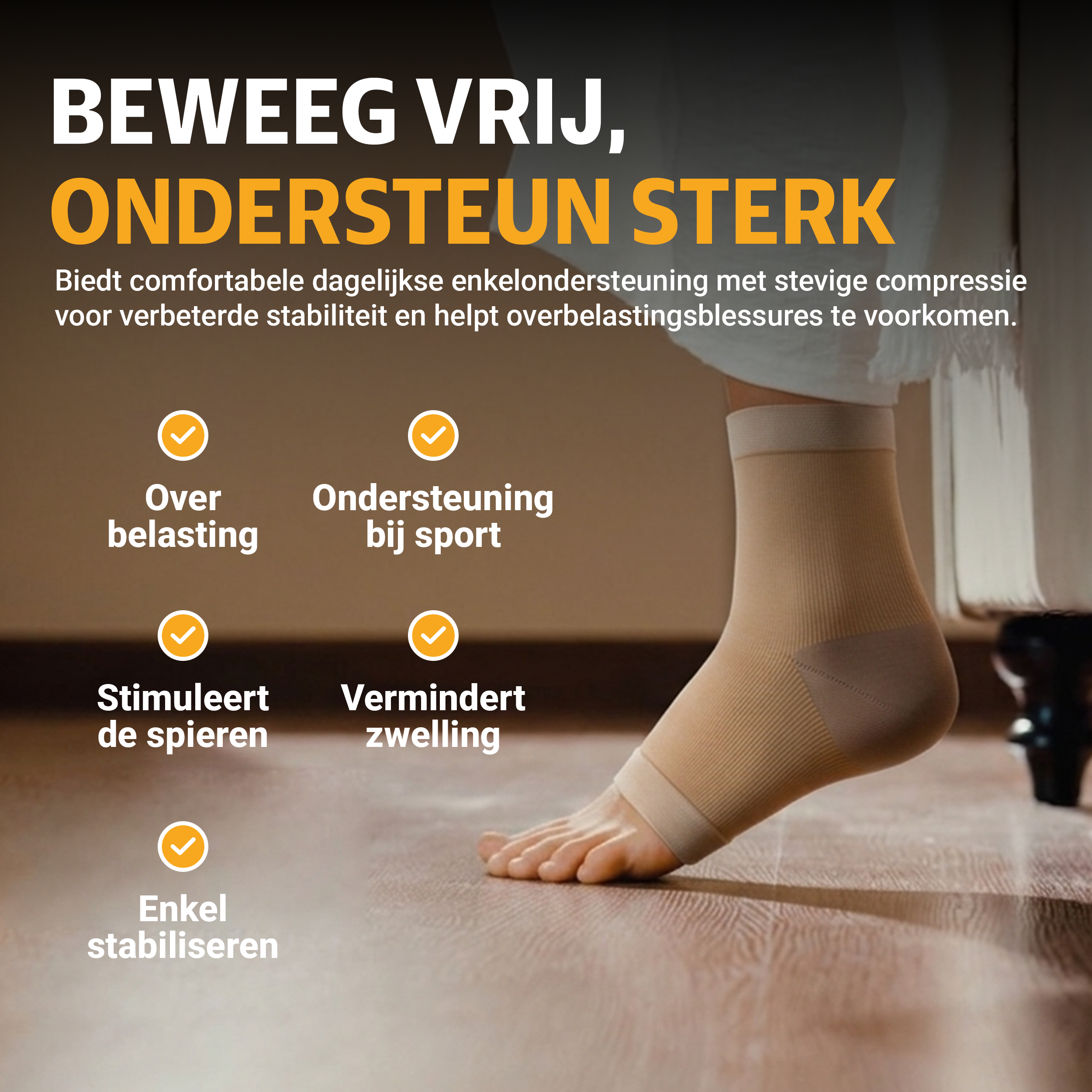 BORT ActiveColor - enkelbandage