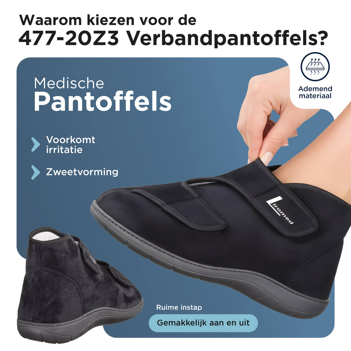Liromed Almere verbandschoen — productinformatie 2