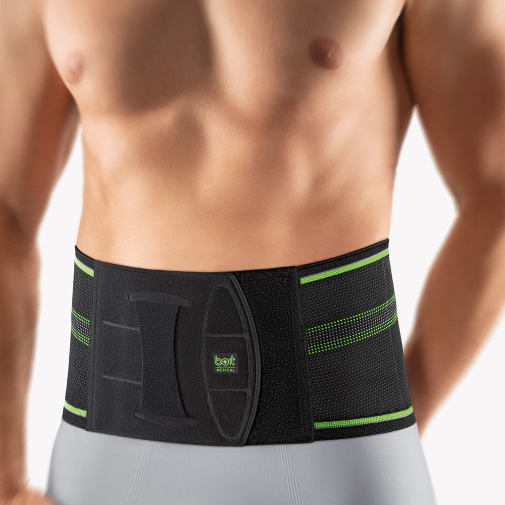BORT StabiloBasic Sport-rugbandage met pelotte