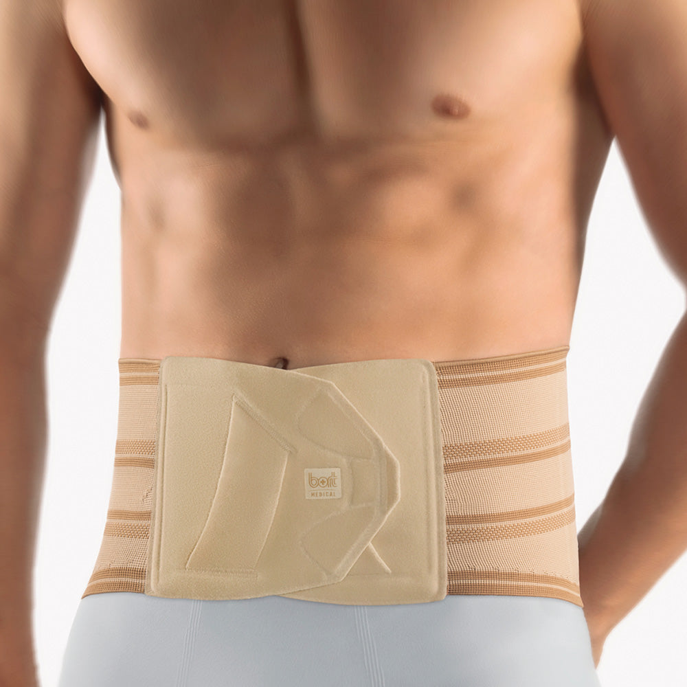 BORT Stabilo Basic-rugbandage met pelotte