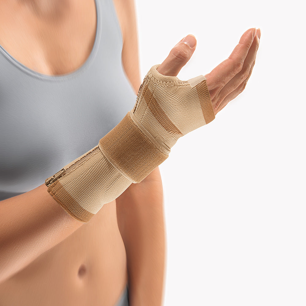 BORT ManuZIP ECO polsbandage met ritssluiting, beige