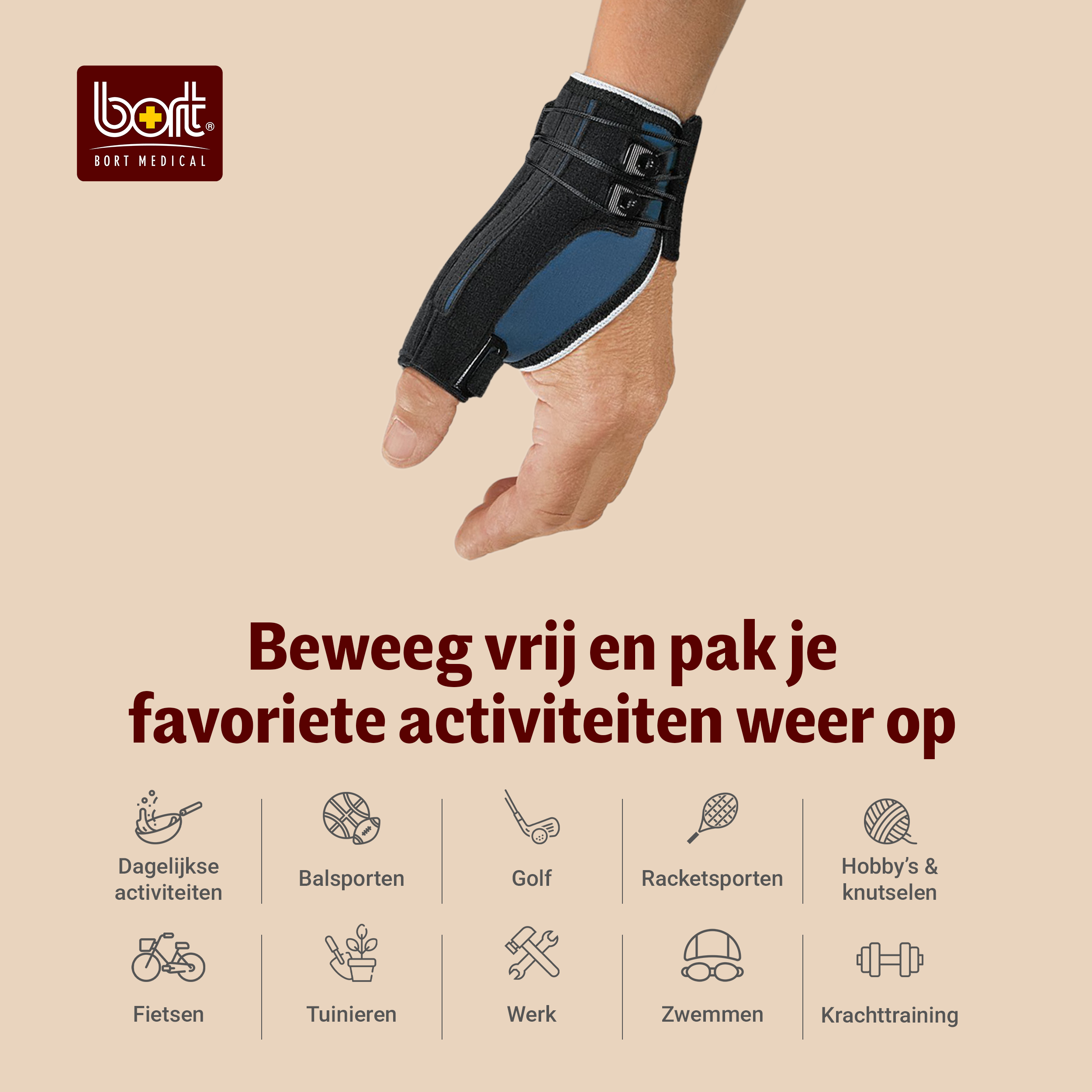 BORT Generation duimbandage