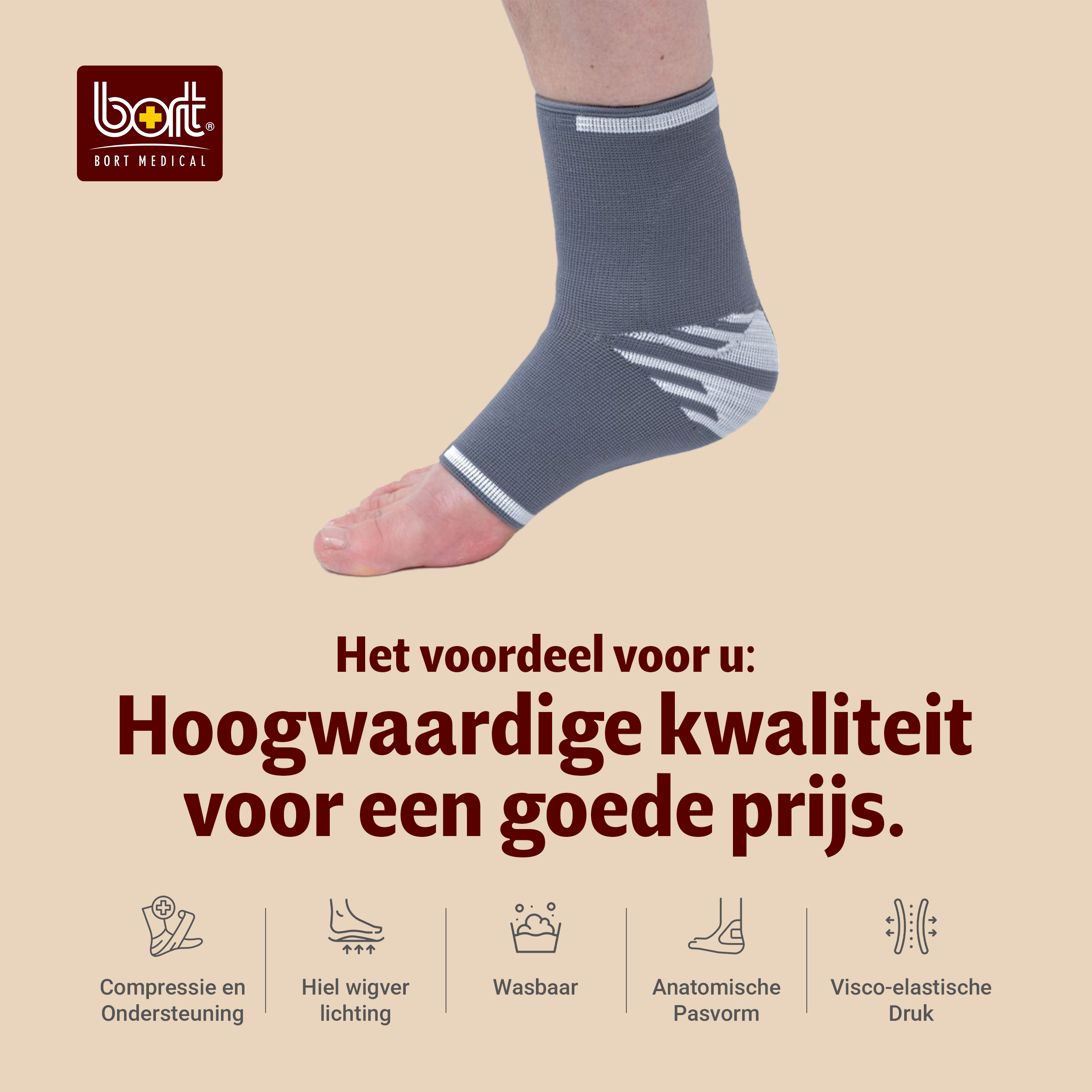 Bort Activemed Achillespeesbrace Bandage