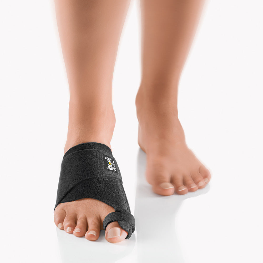 BORT Valco SOFT-spalk voor hallux valgus, zwart