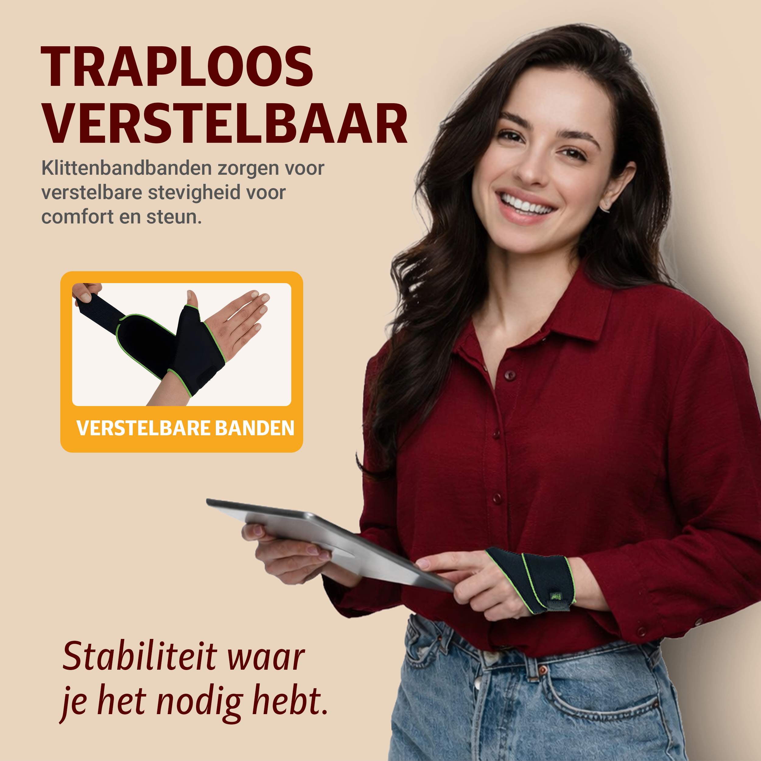 Bort Duimbrace - Activecolor Sport, ondersteuning en stabilisatie duim