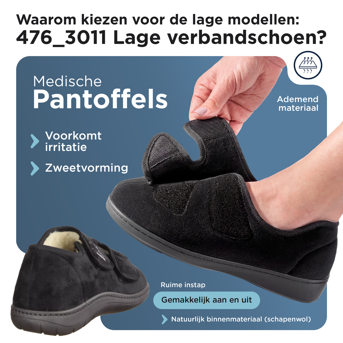 Liromed Alkmaar verbandschoen — productinformatie 1