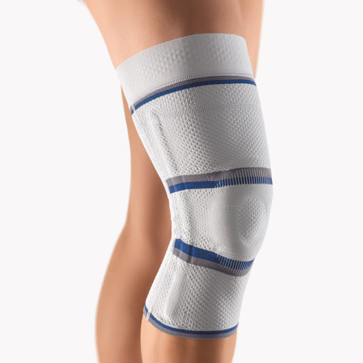 Kniebandage stabilisatie en ontlasting van het kniegewricht.